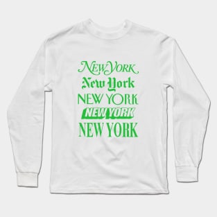 New York New York Long Sleeve T-Shirt